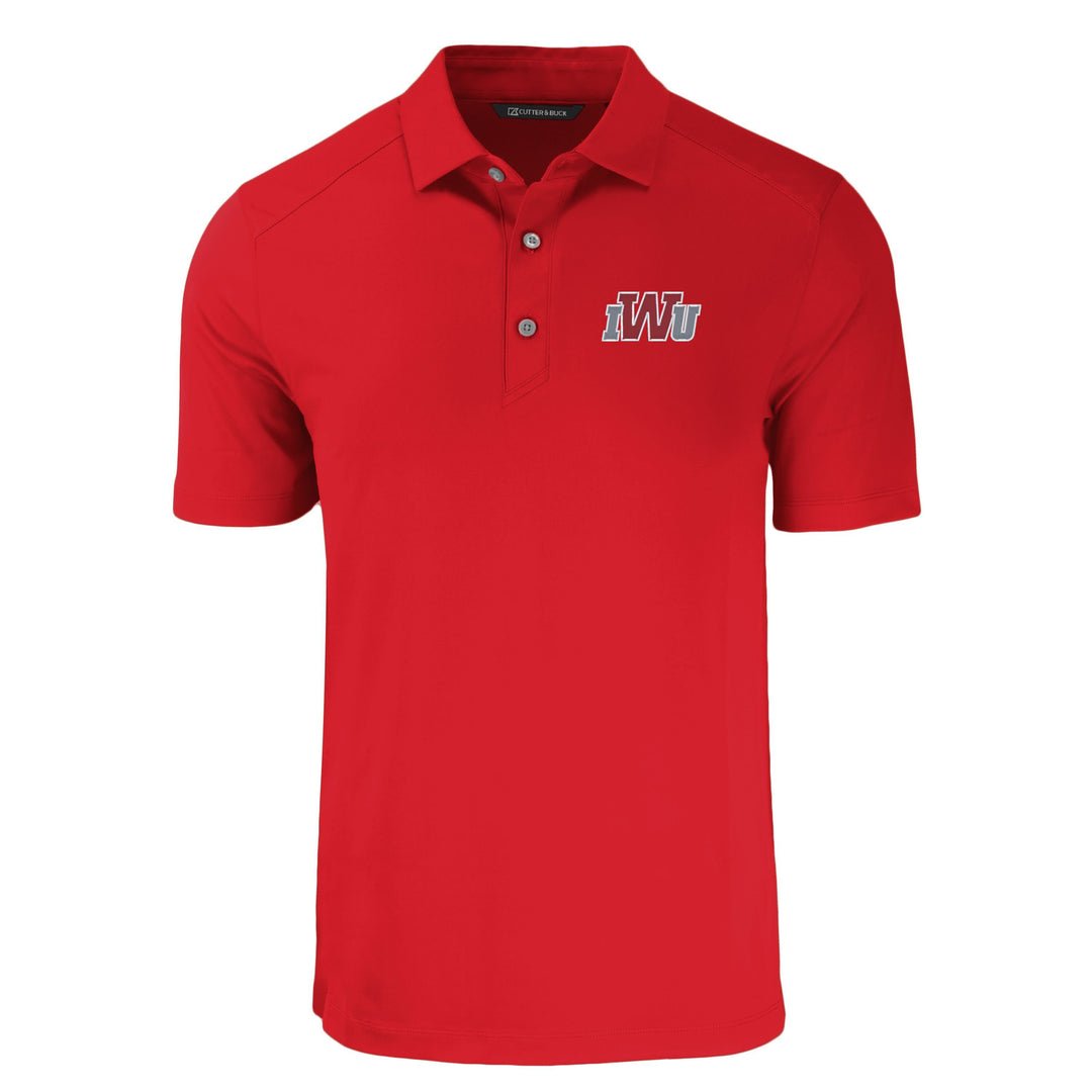 Forge Eco Stretch Recycled Mens Big & Tall Polo | Red/White