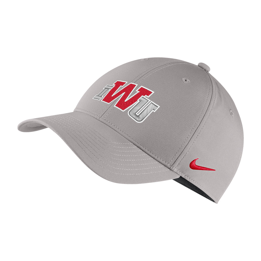 L91 Dry Performance 2.0 Hat by Nike. Pewter Grey (F22)