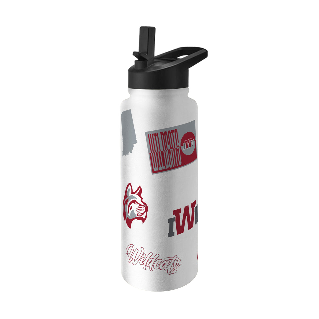 34 oz Quencher Bottle | White Dreamweave