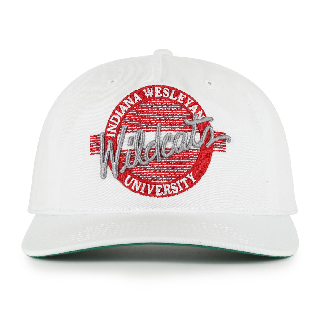 Retro Circle 80's Throwback | White