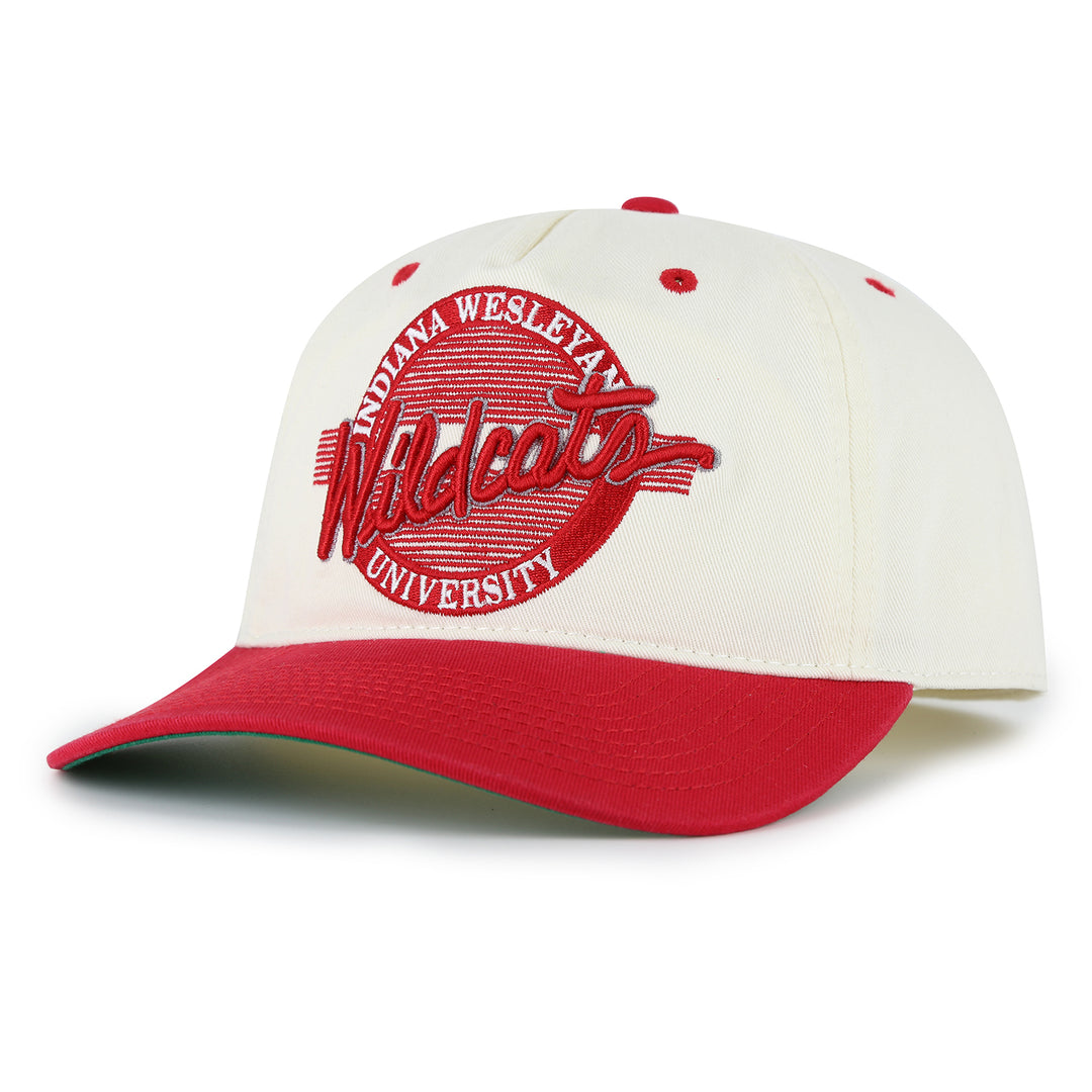 Retro 80s Circle Two-tone | Red