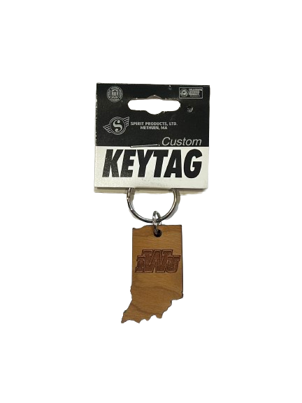 Wooden State Key Chain (F23)
