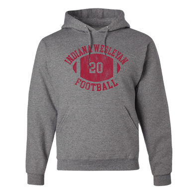 Hooded Football Sweatshirt, Oxford (F24)