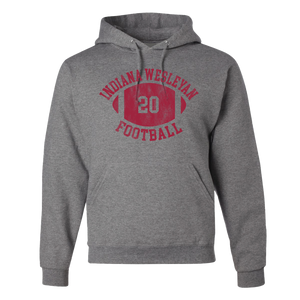 Hooded Football Sweatshirt, Oxford (F24)