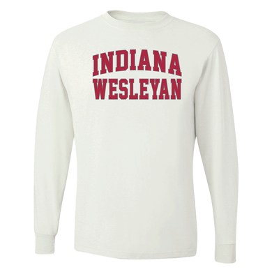 Core Long Sleeve Tee, White