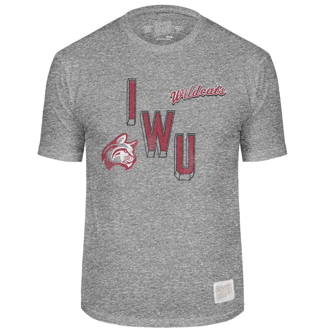 Stg Indiana Vintage Triblend Tee | Grey Heather – Indiana Wesleyan Univ. Campus Store