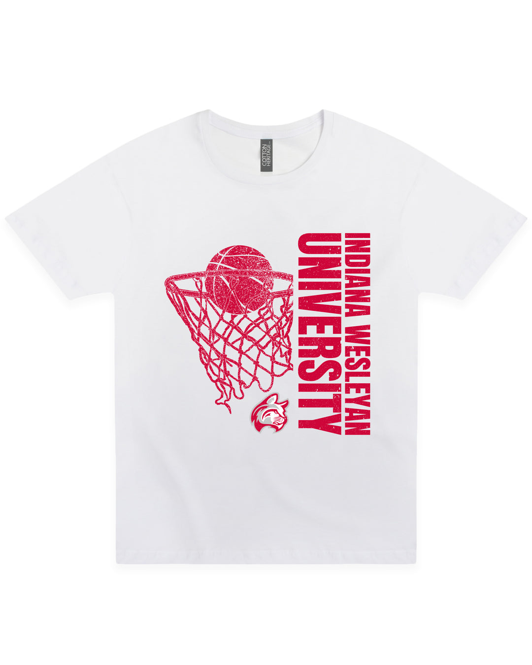 Hoops Tee | White