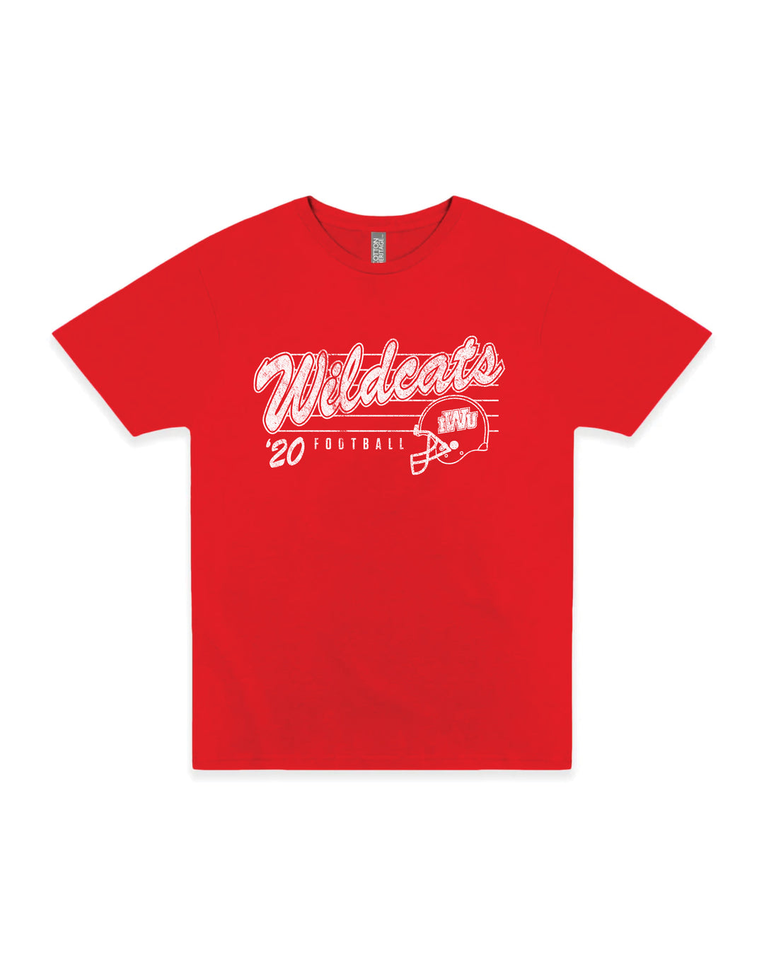 Youth American Football Tee | Team Red