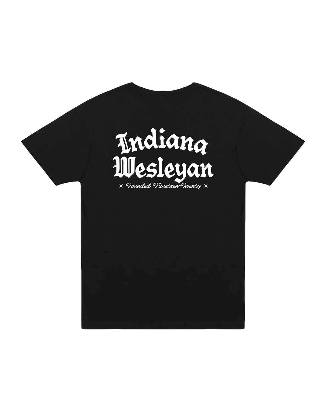Gothic Type Tee | Black