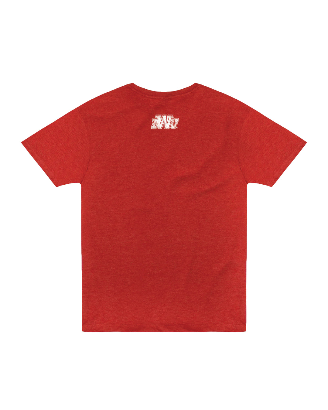 Throwback Stack Tee | Dad | Red Heather
