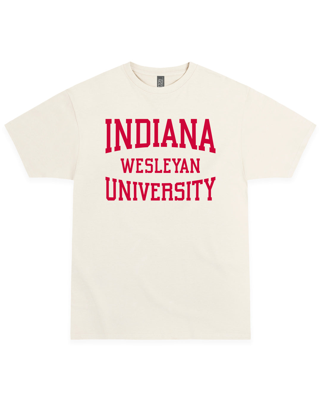 Stacked Univeristy Tee | Vintage White