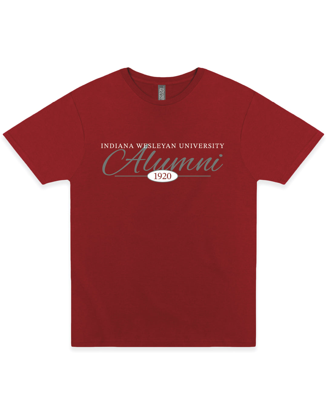 Alumni Script Tee | Red