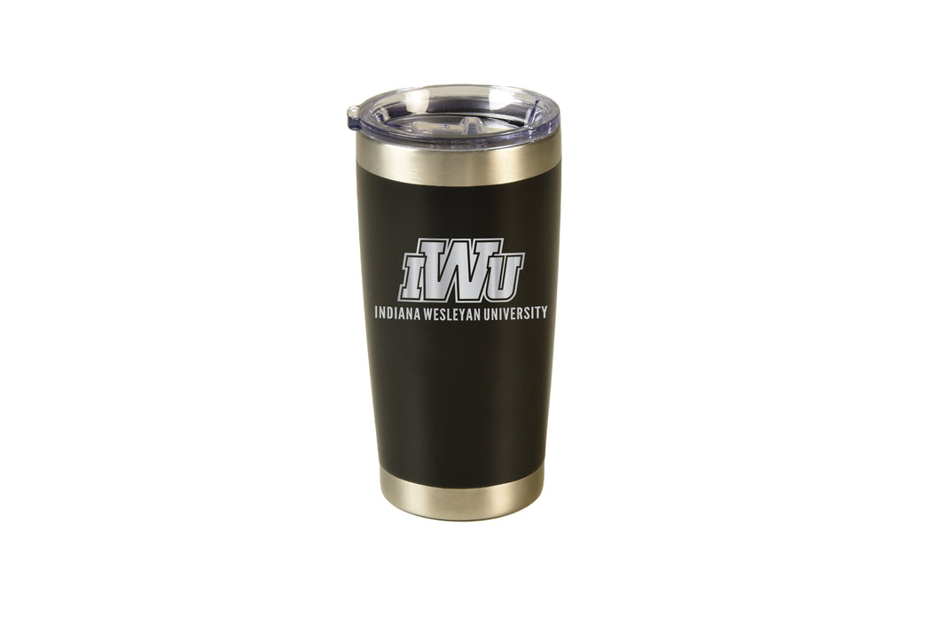 20oz Stainless Steel Tumbler, Black