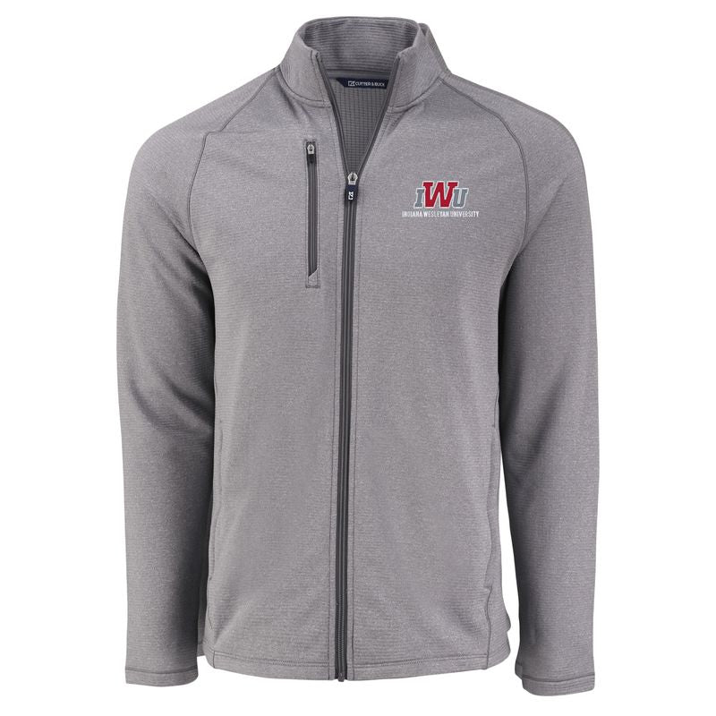 Men's Peshastin Fleece Full Zip Jacket | Grey Heather