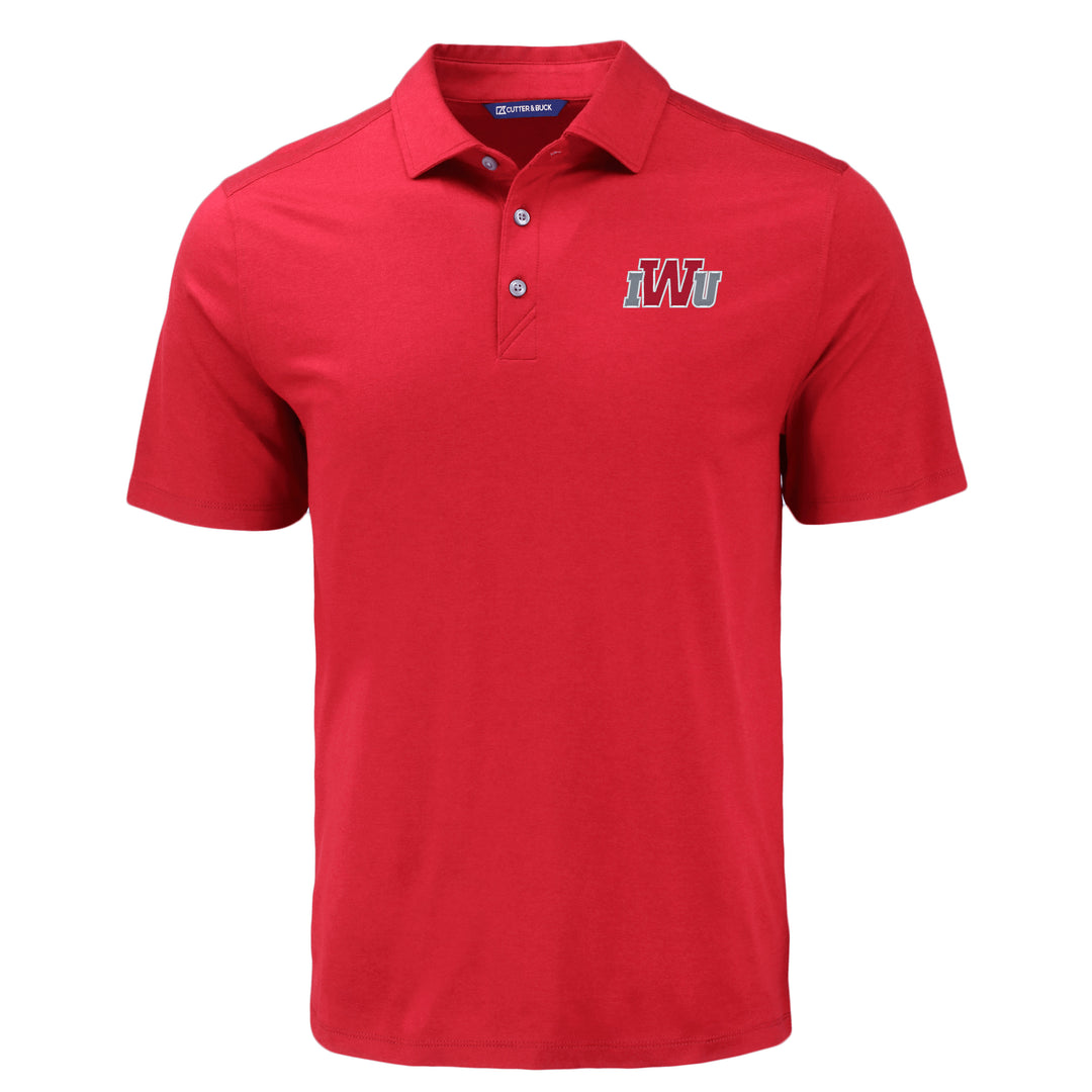 Coastline Epic Comfort Eco Recycled Mens Polo | Red