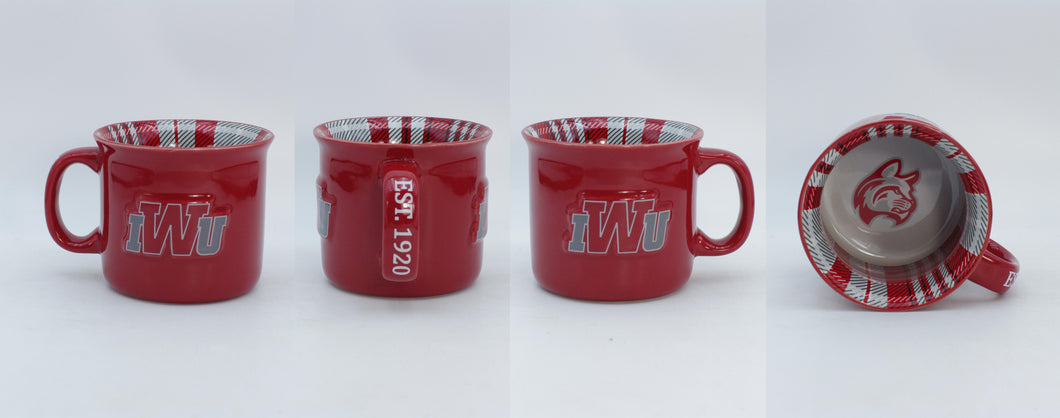 Big Camper Relief Mug, Red
