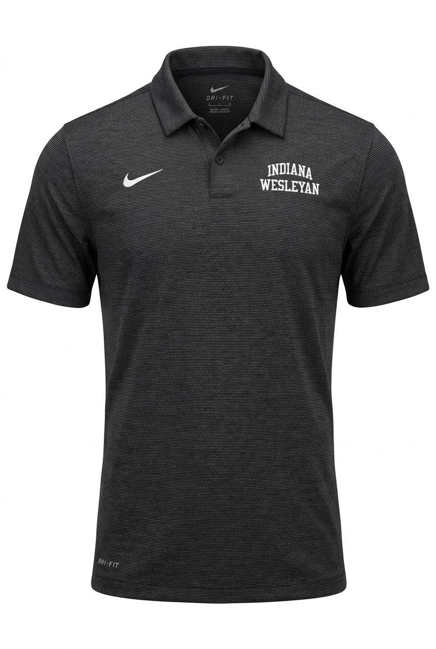 Heather Polo | Black