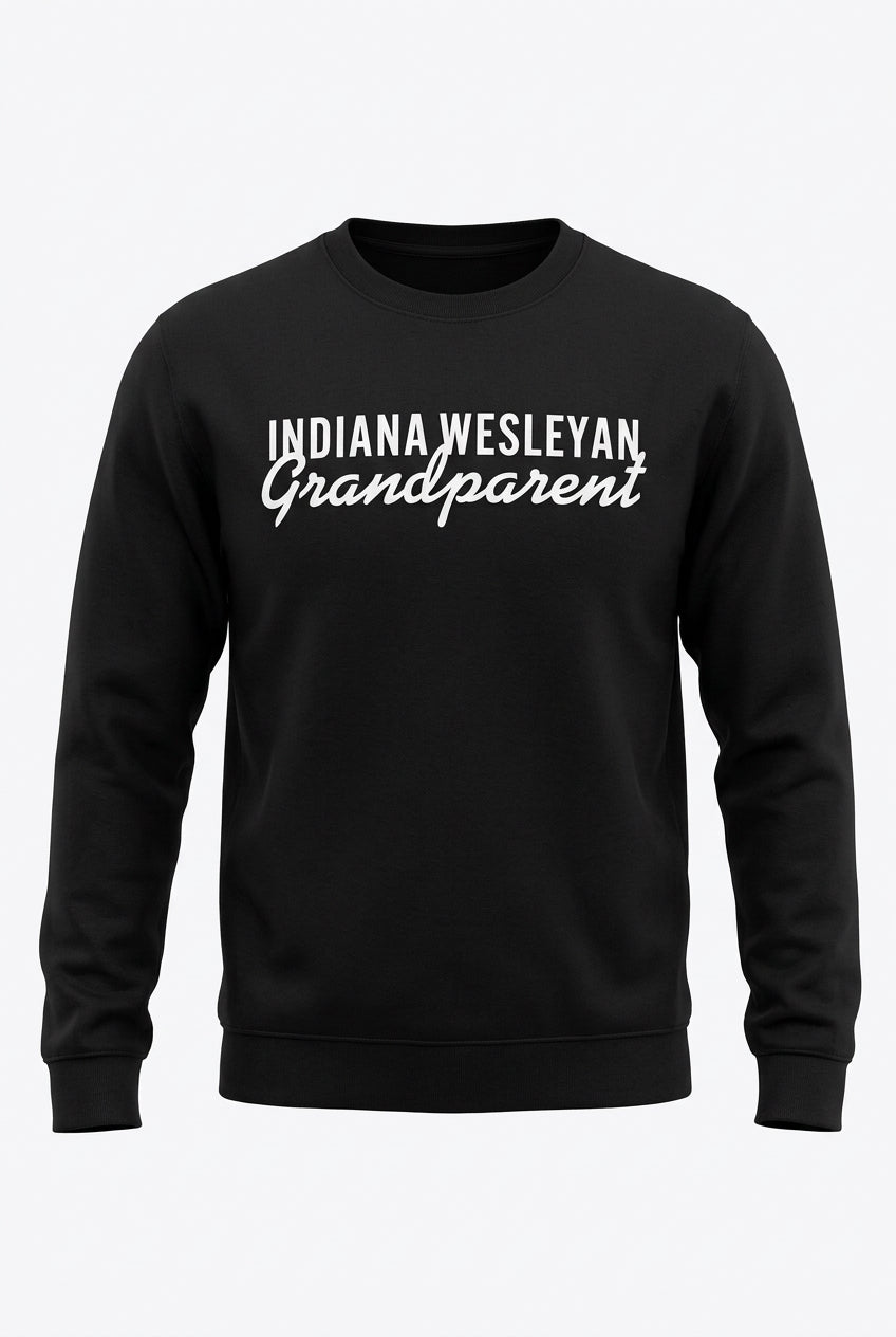 IWU Grandparent Crew | Black