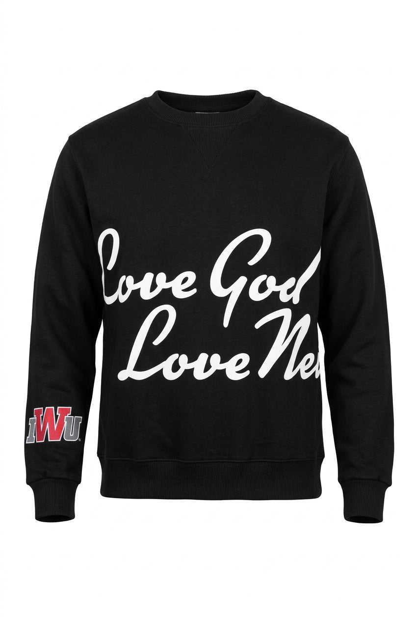 Love God, Love Neighbor Crew | Black