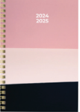 8x5 Weekly/Monthly Academic Planner, 13 Months, Poly Cover, Geo Design, Horizon