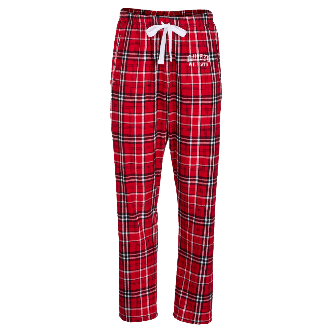 Haley Flannel Pant | Red/White Plaid
