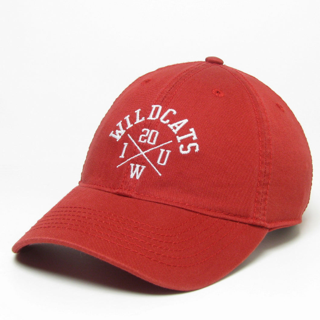Relaxed Twill Hat, Scarlet