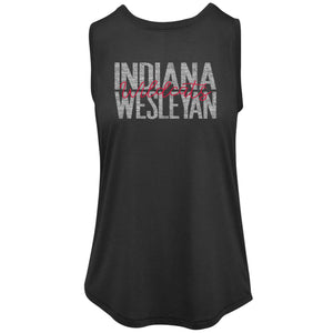 Hottie Blended Drape Tank, Black (F22)