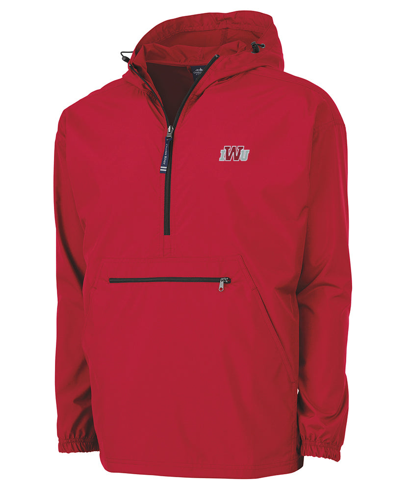 Charles River Pack-N-Go Pullover, Red