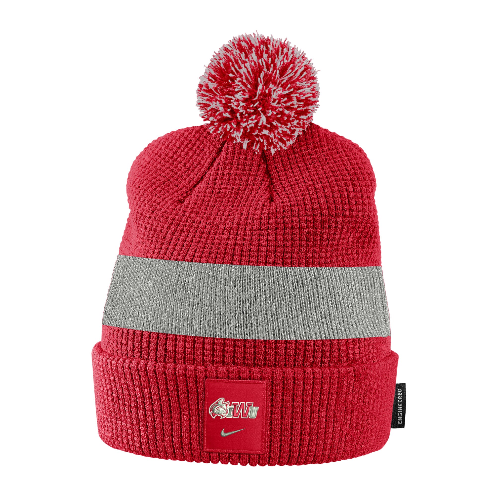 Kauai Red Raiders - Pom-Pom Beanie - Woven Pride