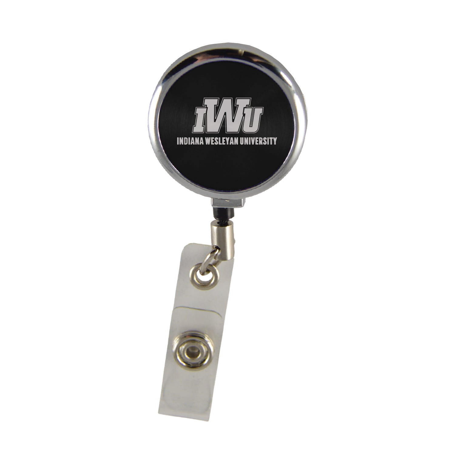 Retractable Badge Reel by LXG, Black (F22)