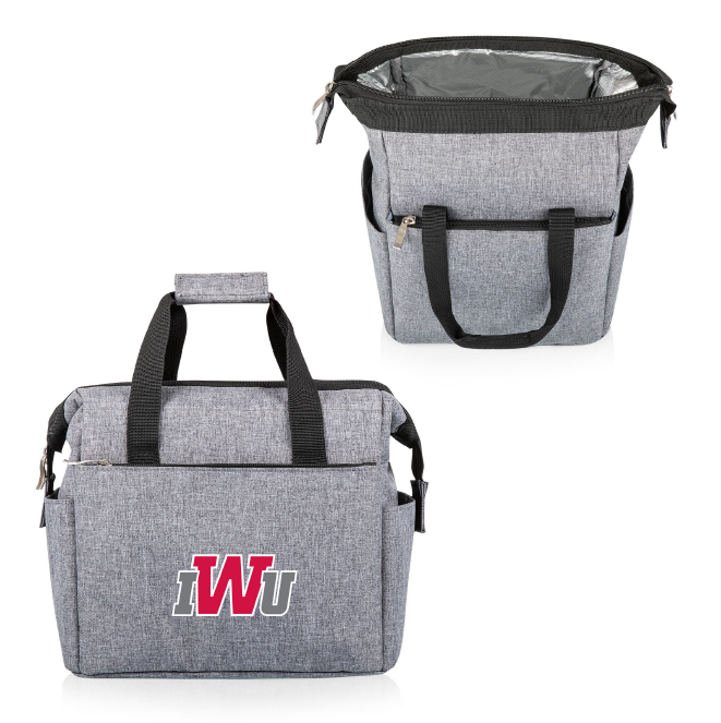On the Go Lunch Cooler, Heather Gray