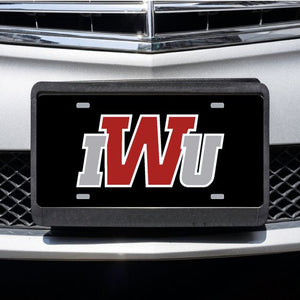 IWU Dibond Front License Plate by CDI