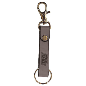 Jackson Leather Key Tag, Grey (KT263)