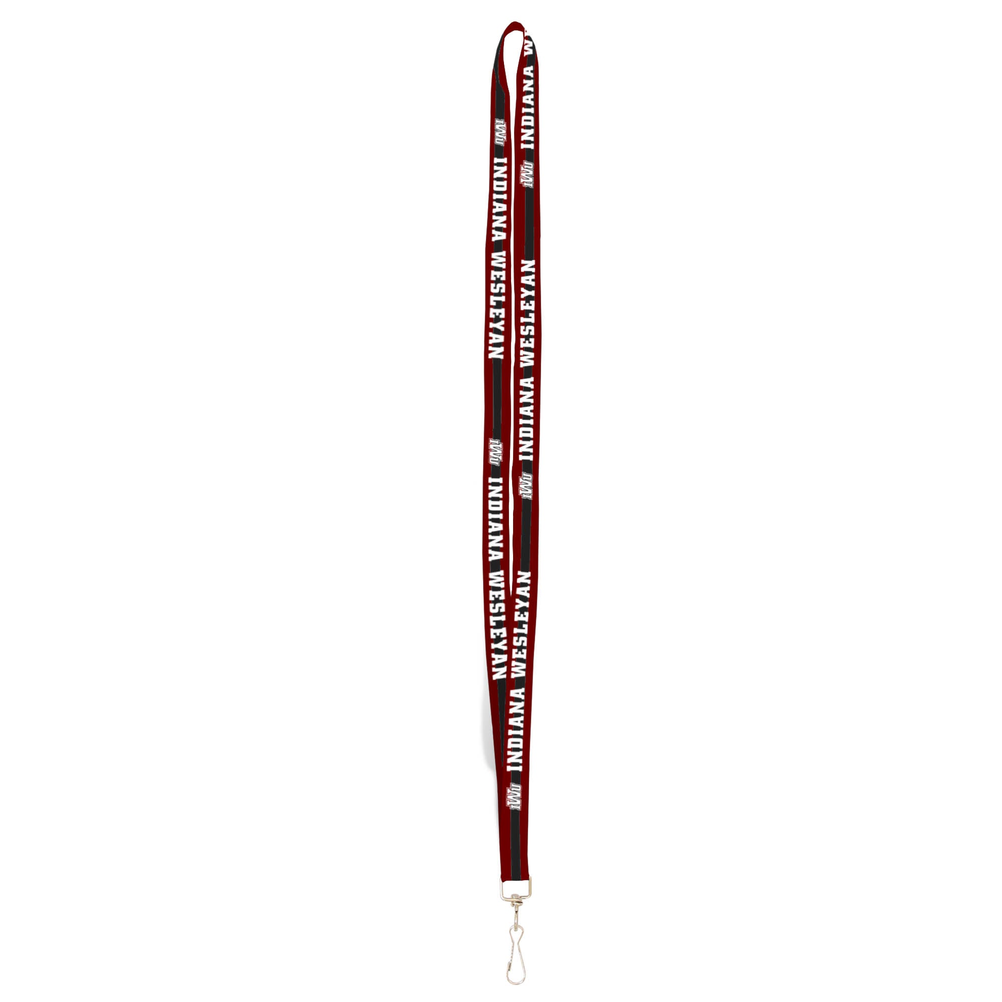 Indiana College Lanyard With Swivel Clip 