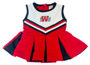 Little King Youth V Cheer Jumper, Red