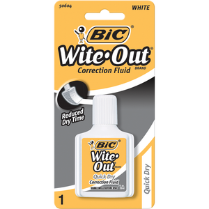 Wite-Out Brand Quick-Dry Correction Fluid (74205)