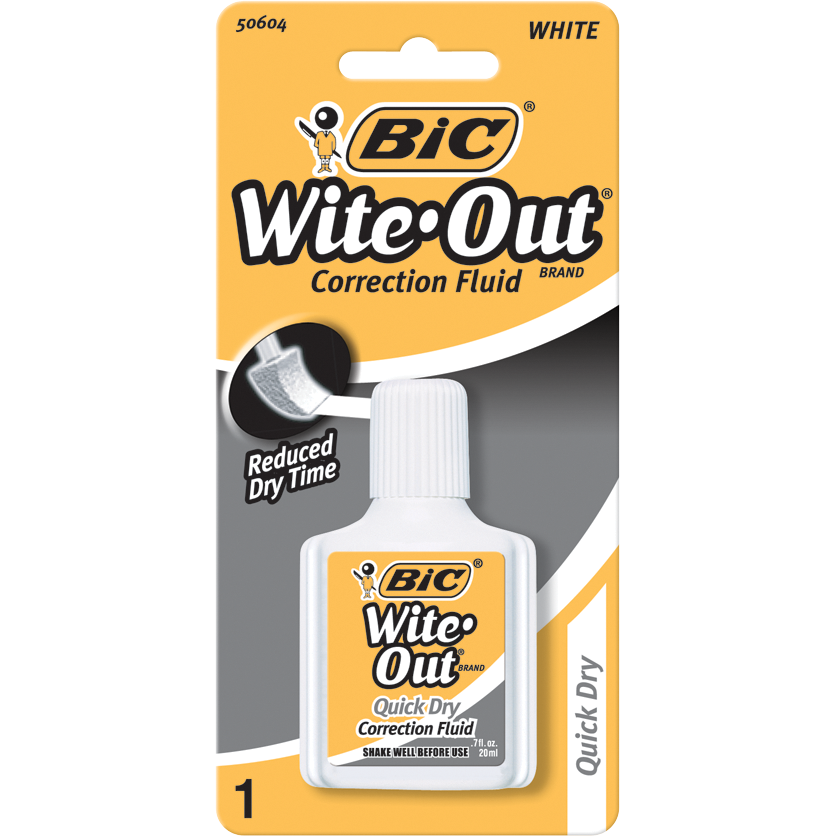 Wite-Out Brand Quick-Dry Correction Fluid (74205)