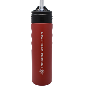 24 Oz. Grip Water Bottle, Red (F22)
