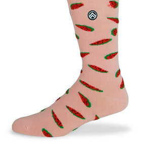 Sky Footwear Socks, Watermelon