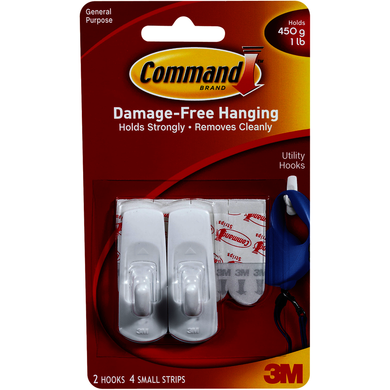 Command Hook Small 2Pk (83769)